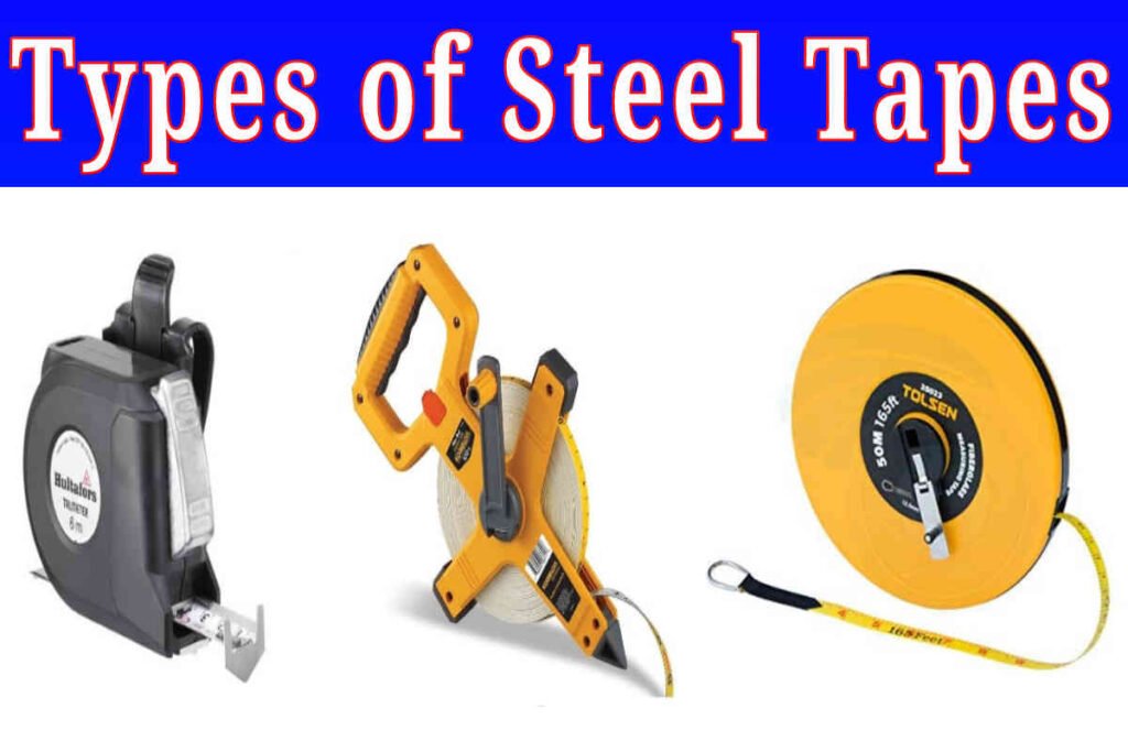 Types of Steel Tapes: कोण मापने वाले यंत्र