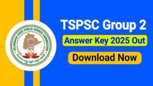 TSPSC Group 2 Answer Key 2025