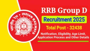 RRB Group D Recruitment 2025 Apply Online for 32438 Post, Notification, Eligibility & Vacancy Details