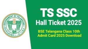 TS SSC Hall Ticket 2025 Out, Download Telangana Board 10th Admit Card at bse.telangana.gov.in