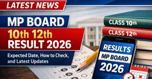MP Board 10th 12th Result 2026