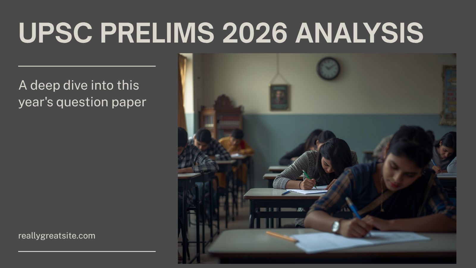 UPSC Prelims 2026 Question Paper
