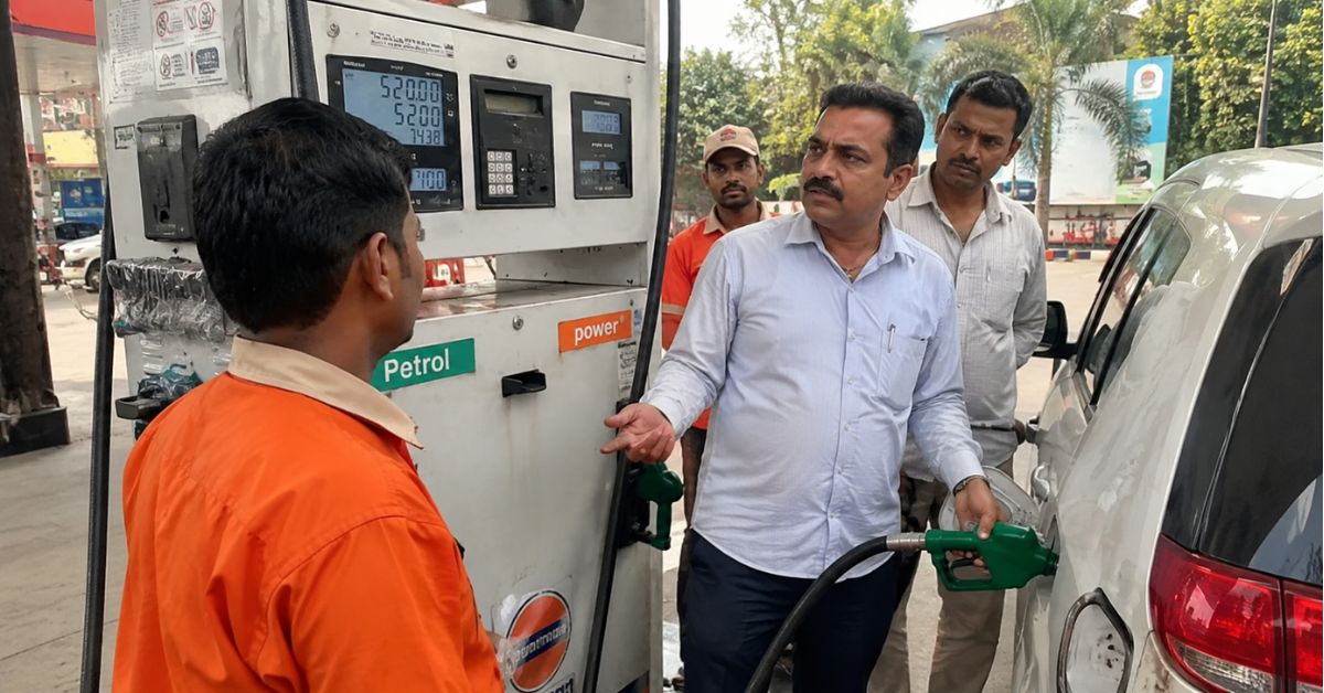 40 Liter Tank in 52 Liter Petrol Fill