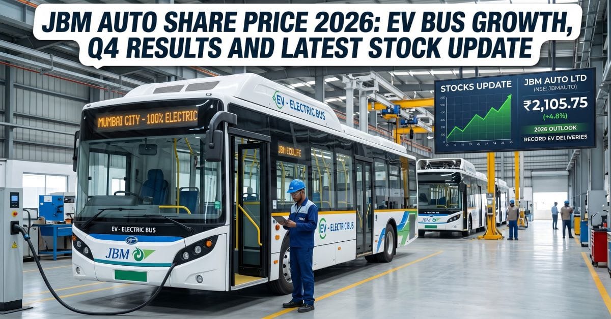 JBM Auto Share Price 2026