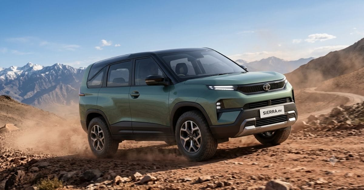 Tata Sierra EV Debuts June 30