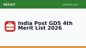 India Post GDS 4th Merit List 2026 out at indiapostgdsonline.gov.in